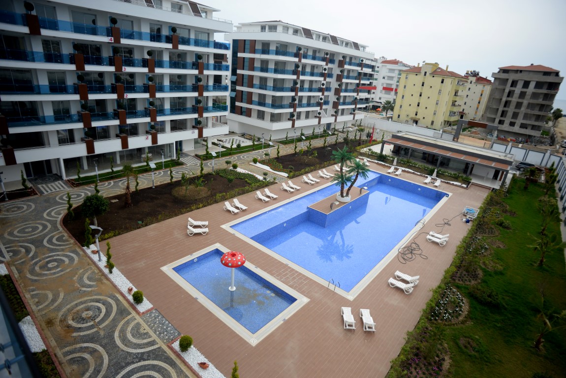 Deluxe Duplex 2+1 Seaviews Beach Apartments in Alanya