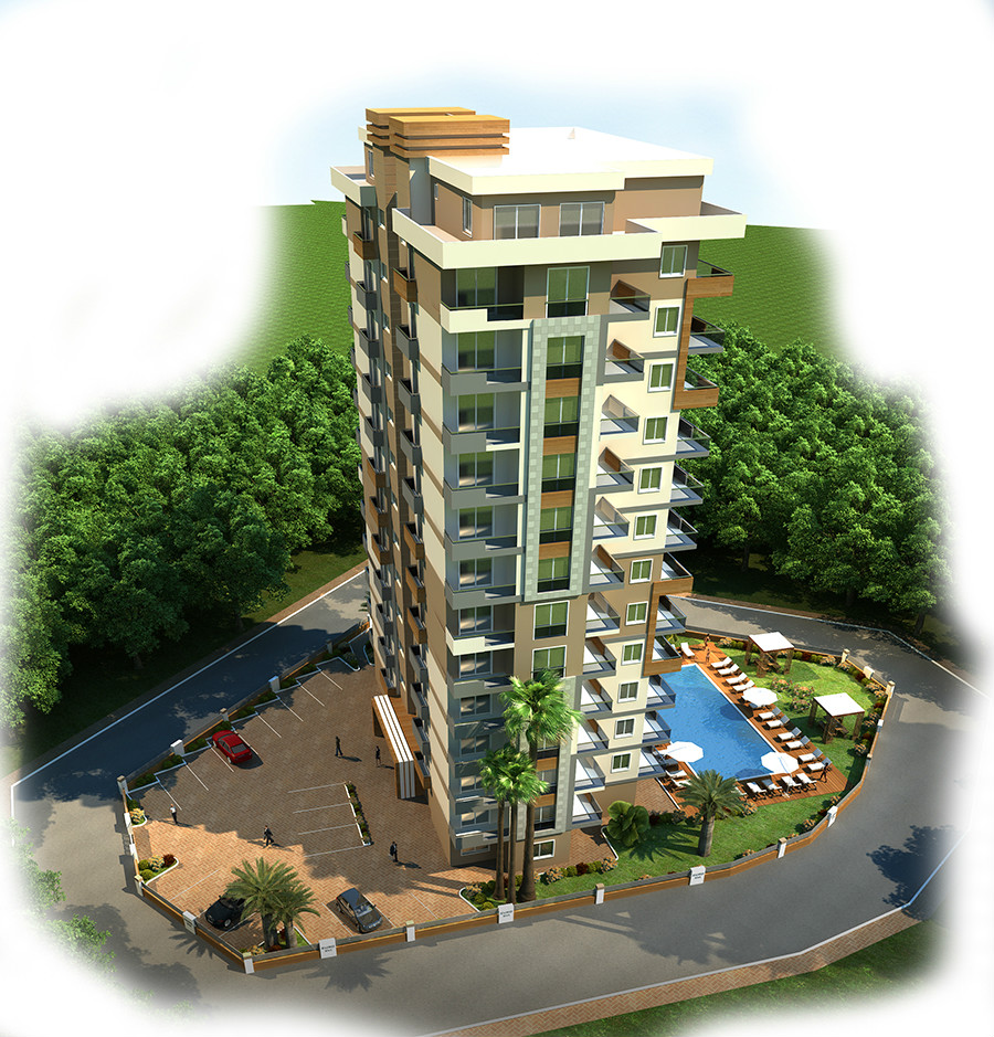 Penthouse 3+1 New Project in Mahmutlar, Turkey