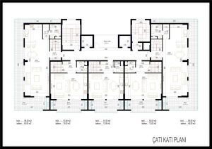 2+1 Duplex Penthouse Plan in Mahmutlar, Aianya