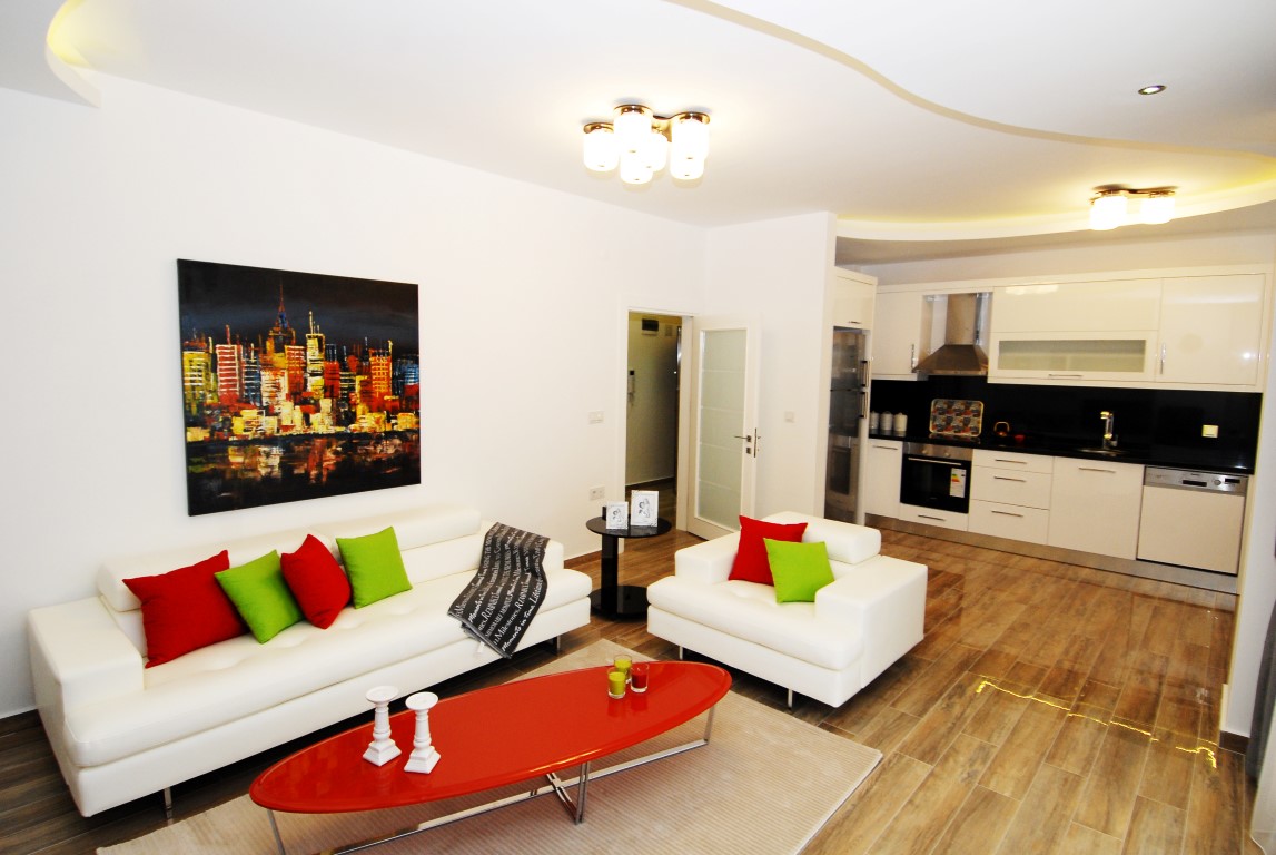 for sale apartments and penthouse in Alanya center close to harbor and Cleopatra beach
