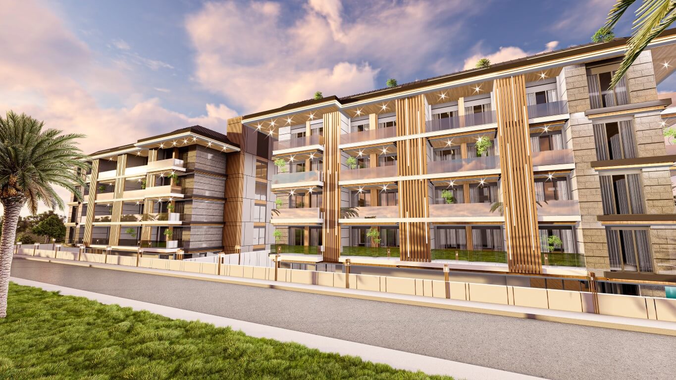 Apartments in Alanium centre