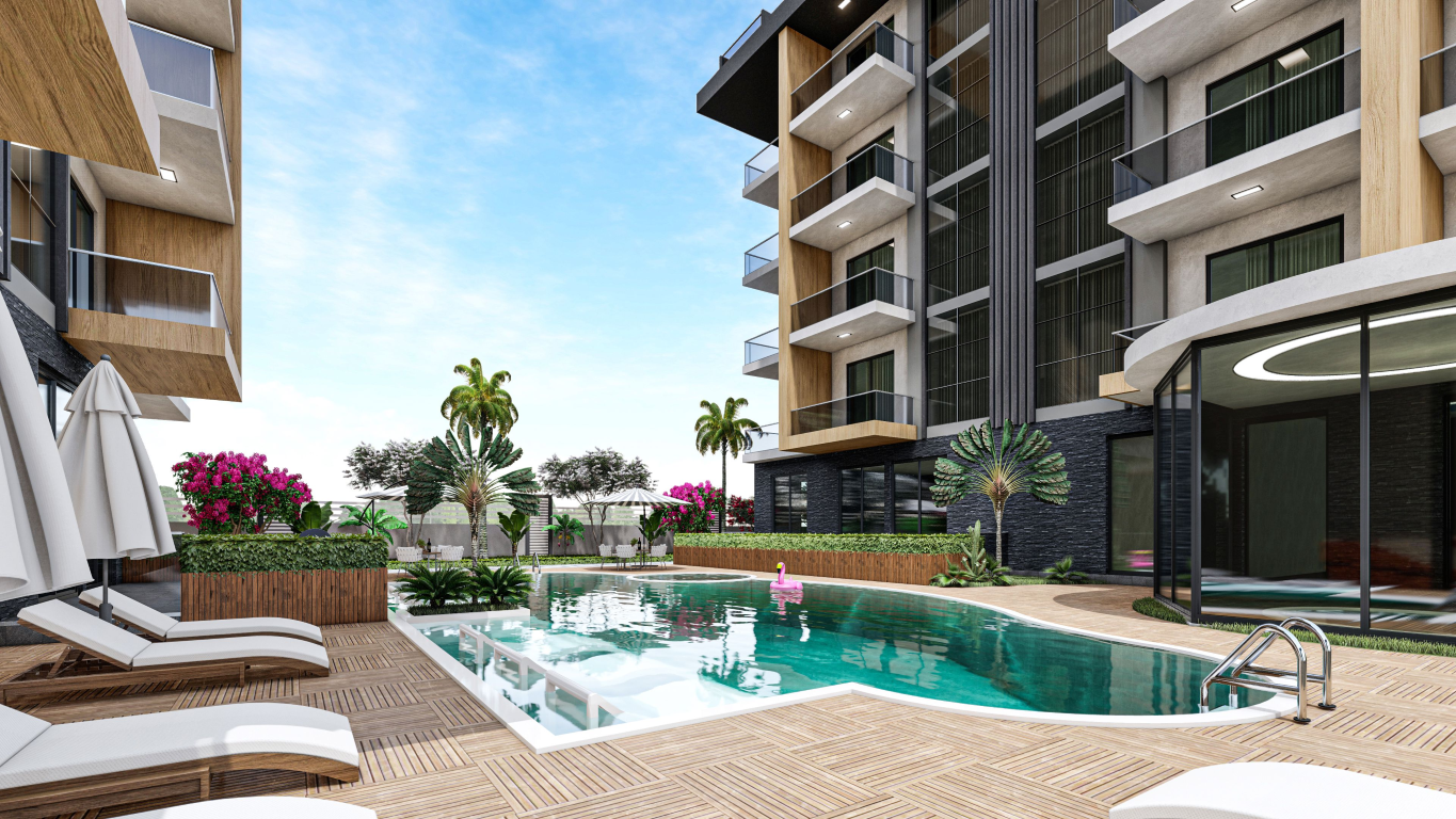 A new project in a beautiful area of Oba