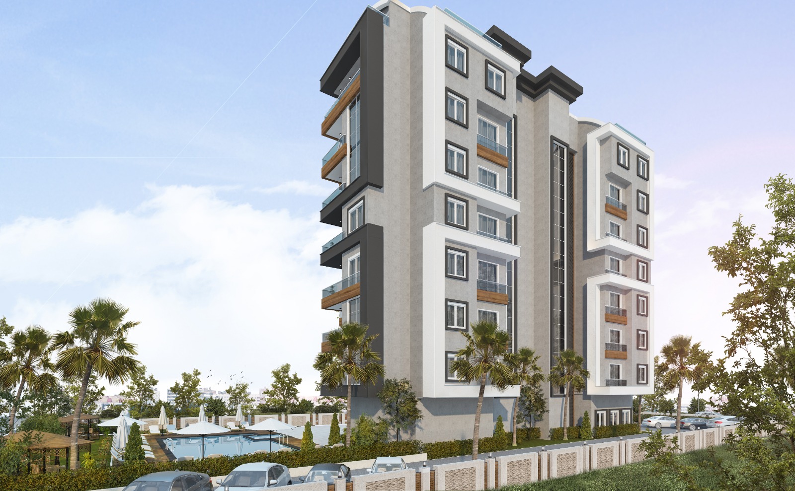 New beautiful apartments in Avsallar