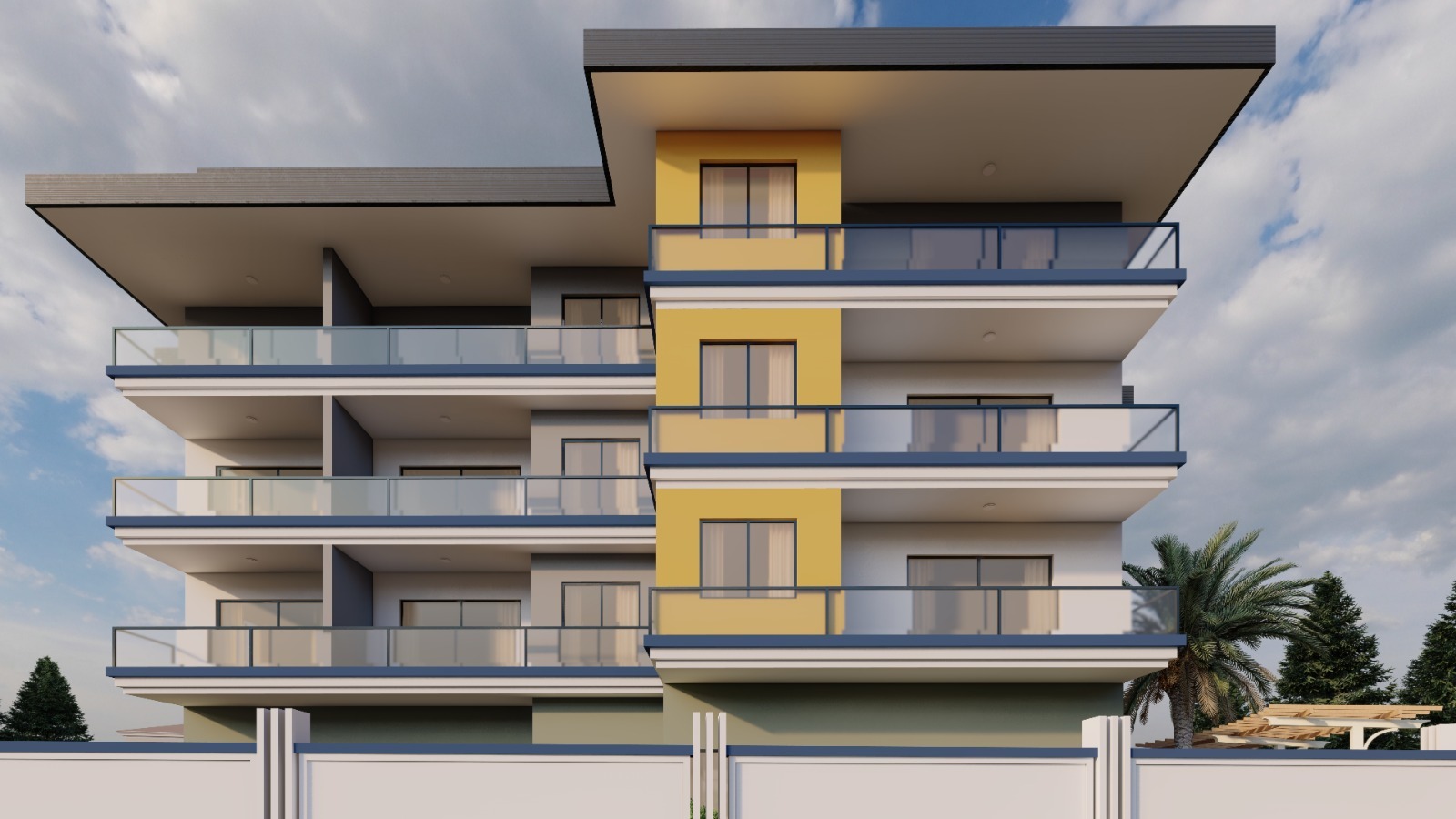 New beautiful residence in Mahmutlar